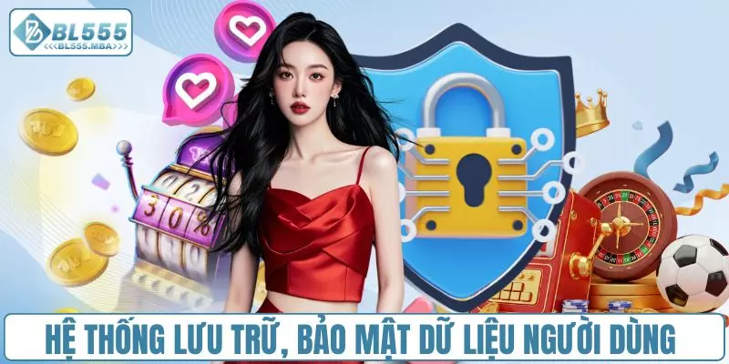 Chính Sách Bảo Mật BL555 4 Hệ thống lưu trữ, bảo mật dữ liệu người dùng BL555
